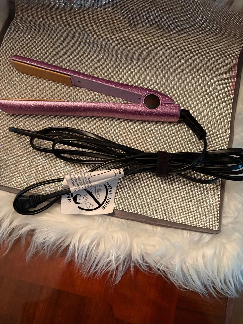 Chi Glitter Pink Hair Straightener